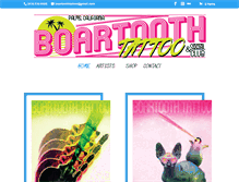 Tablet Screenshot of boartoothtattoo.com